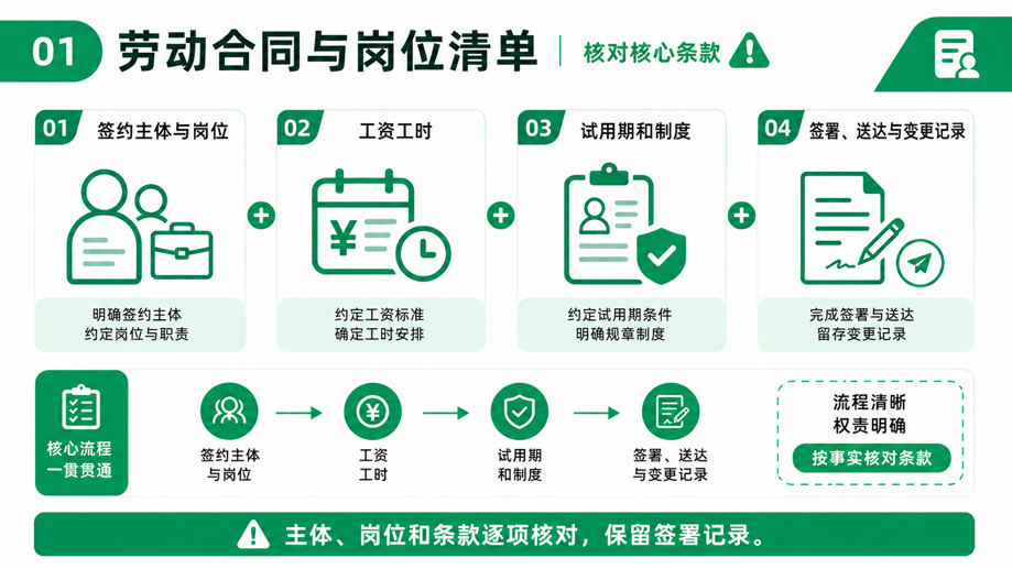劳动合同网上找一份直接用？企业最容易忽略这些用工问题